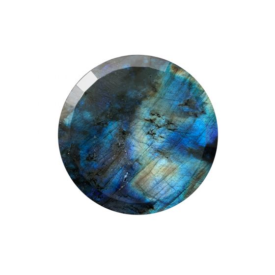 JÖRGER, JÖRGER Design, natural stone, semi-precious stone, Labradorite, iridescent, polished stone, peacock, picturesque, natural pattern, iridescent, blue, VALENCIA, designer fitting, decor, structure