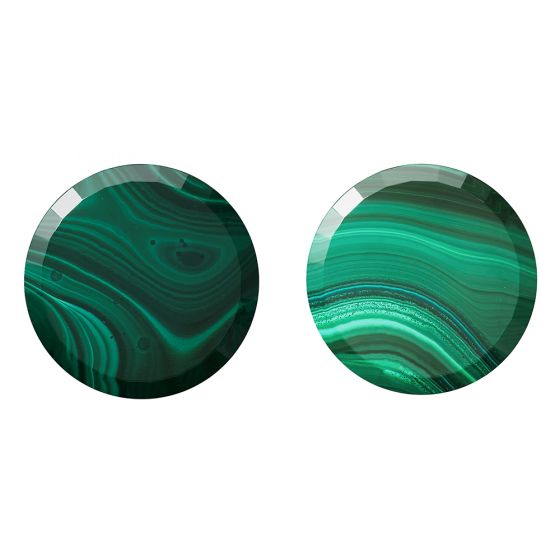 JÖRGER Design, Malachite, natural stone, stone cut, natural pattern, moiré, picturesque, green, stripe pattern, accent, decoration, design fitting, VALENCIA, semi-precious stone, structure, bathroom stone