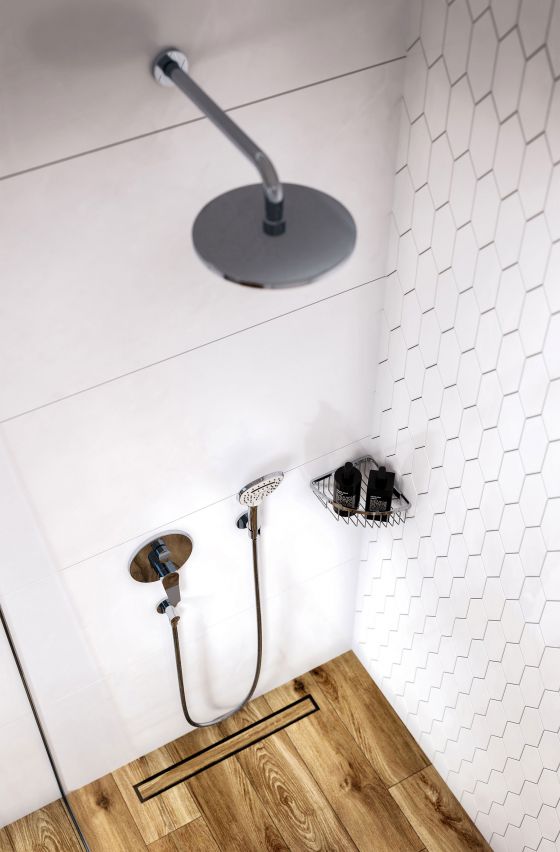 Jörger Design, Eleven, chrome, shower combination, rain shower, shower set, accessories, sponge basket, shower cabin, designer faucets, joerger
