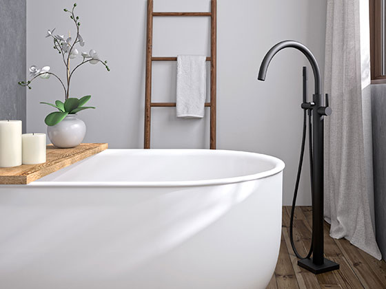 Freestanding bathtub fittings: How to make the right choice