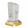 Shadó - матовое золото | белая бирюза - .021-51