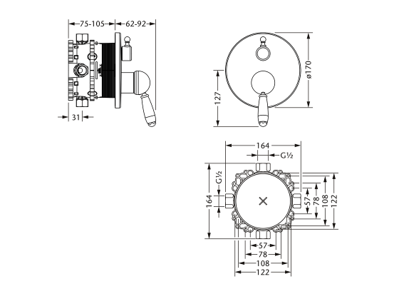 109.20.135.xxx Specification drawing mm