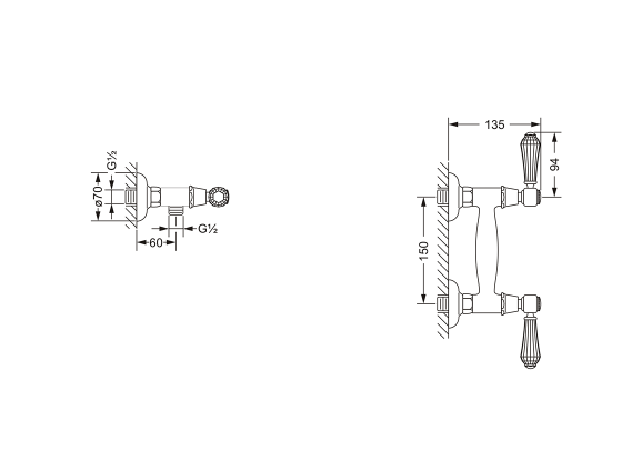 129.20.200.xxx-AA Specification drawing mm