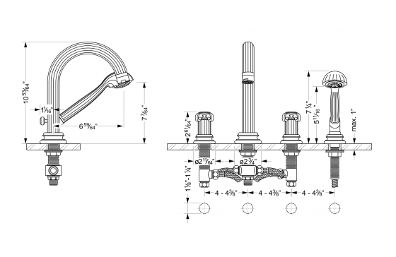 607.40.100.xxx Specification drawing inch