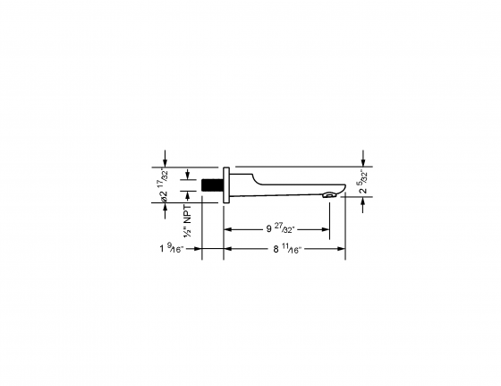 632.11.100.xxx Specification drawing inch