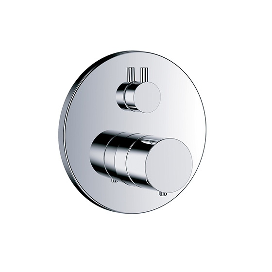 Shower mixer - Concealed wall thermostat with flow control, assembly set ½" - Article No. 615.40.360.xxx