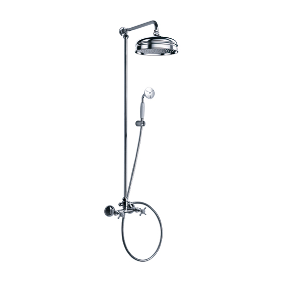 Shower mixer - Exposed set with shower system ½" - Article No. 629.20.411.xxx