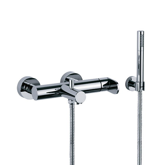 Bath tub mixer - Single lever exposed tub/shower mixer ½", incl. shower set - Article No. 630.20.500.xxx