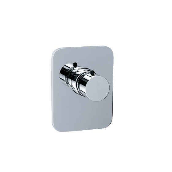 Shower mixer - Concealed wall thermostat ¾" without flow control, assembly set - Article No. 630.40.555.xxx