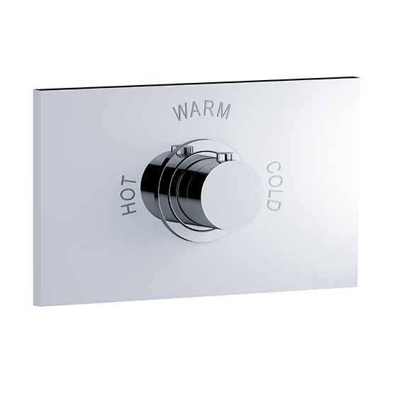 Shower mixer - Concealed wall thermostat ¾“ without flow control, assembly set - Article No. 634.40.520.xxx