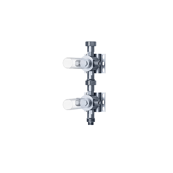 Joerger, 64920620000, Concealed wall-valve-modul, double
