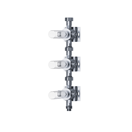 Joerger, 64920630000, Concealed wall-valve-modul, triple